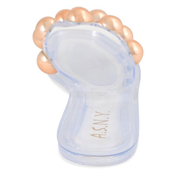 Women's Ella Jelly Sandals Clear - Picture 3 of 3